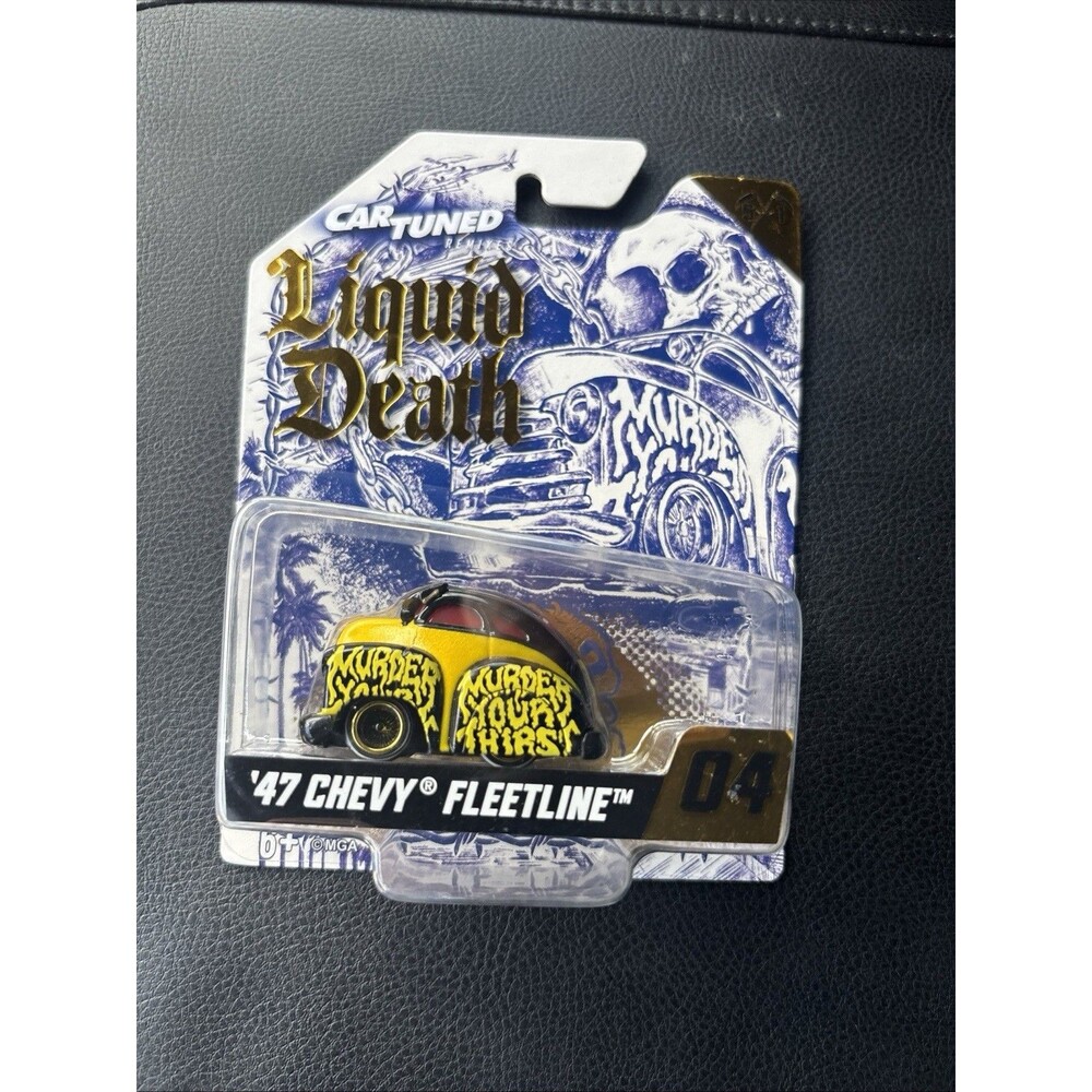 MGA Car Tuned Liquid Death '47 Chevy Fleetline 04 Series 1 Die Cast 1:64